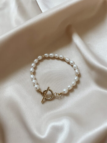 Infinity River Pearl náramok