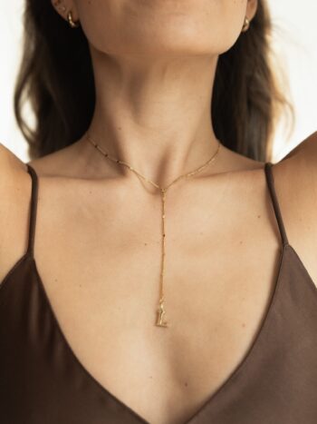 Náhrdelník Circle Initial